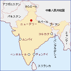 インド地図